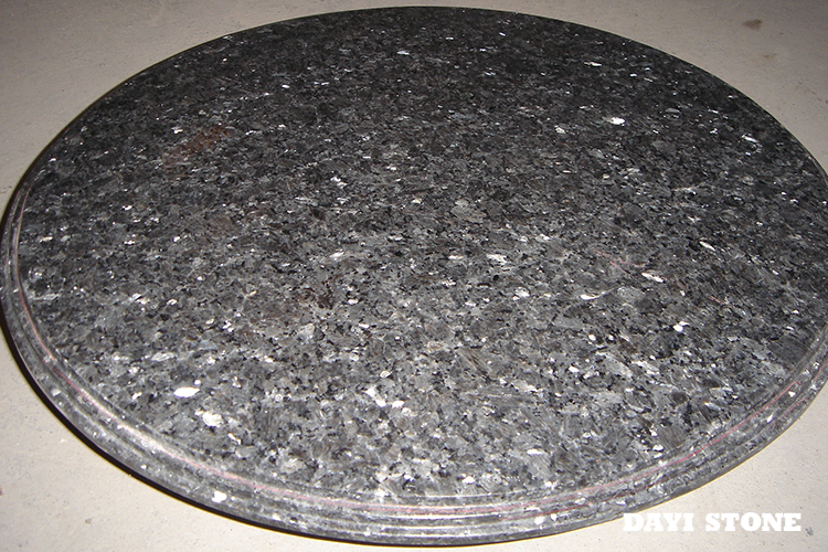 Round Table Blue Pearl Granite Polished D=80cm - Dayi Stone